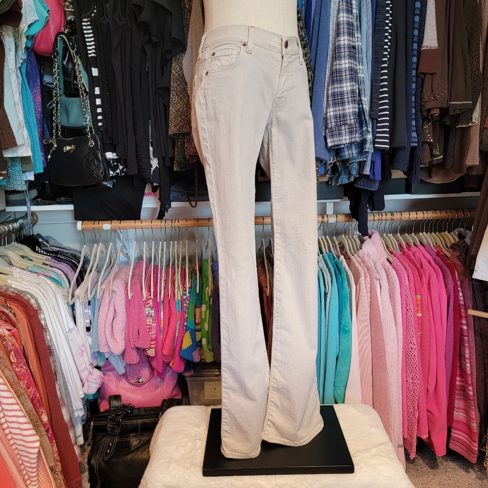 ARDEN B. ♡ Gorgeous Cream Color Casual Pants with Sweet Flare 2